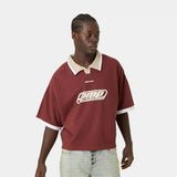 DKT Brown Short Polo T-shirts Eme Studios