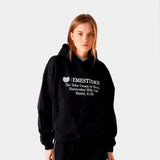 Institution Black Oversized Hoodie Hoodies eme