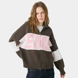 Thrill Lollipop Zipper Knit Knitwear eme