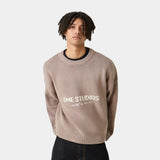 Master Muddy Brown Knit Sweater Knitwear eme