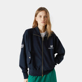Serv Navy Full Zip Crewneck eme