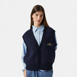 Nordhaven Night Sjy Knit Vest Knitwear eme