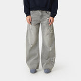 Morgan Grey Balloon Denim Pants Pants Eme Studios