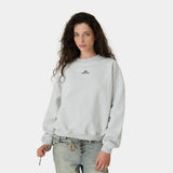 Uniform Mist Oversized Crewneck Sweatshirts Eme Studios