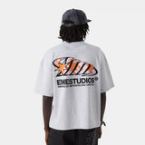 Houndstooh Grey Oversized Tee T-shirts eme