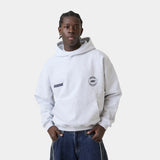 Peyas Heather Grey Oversized Hoodie Hoodies Eme Studios