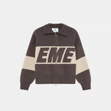 Thrill Falcon Zipper Knit Knitwear eme