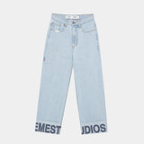 Riot Turned Blue Pants Pants eme