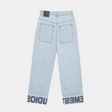 Riot Turned Blue Pants Pants eme