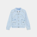 Eddy Pale Denim Boxy Jacket Outerwear eme