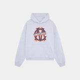 Le Panier Heather Grey Oversized Hoodie Hoodies eme