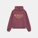 Institution Cabernet Oversized Hoodie Hoodies eme