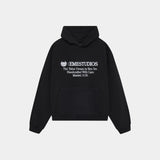 Institution Black Oversized Hoodie Hoodies eme