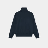 Serv Navy Full Zip Crewneck eme