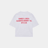 Collective Heather Grey Oversized Tee T-shirts eme