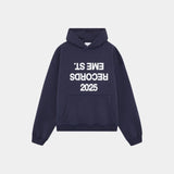 Inside Out Navy Oversized Hoodie Hoodies eme