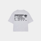 Statement Heather Grey Oversized Tee T-shirts eme