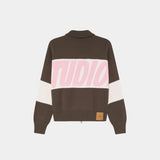 Thrill Lollipop Zipper Knit Knitwear eme