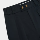 Heritage Navy Tailored Pants Pants Eme Studios