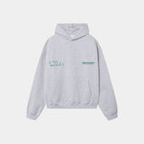 Claurev Grey Oversized Hoodie Hoodies Eme Studios