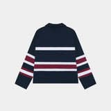 Bachatas Navy Polo Crewneck Sweatshirts Eme Studios