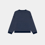 Pinstripe Night Sky Knit Sweater Knitwear Eme Studios