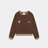 Academy Choco Oversized Crewneck Sweatshirts Eme Studios