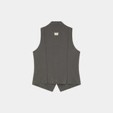 Modesta Heather Grey Vest Woman T-Shirts Eme Studios