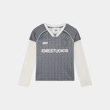Siri Grey Long Sleeve Woman T-Shirts Eme Studios