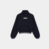 Gummy Navy Turtleneck Knit Woman Knitwear Eme Studios