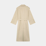 Gadget Light Camel Trench Jacket Woman Outerwear Eme Studios