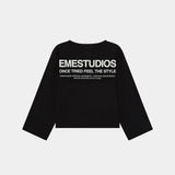 Selection Henley Shadow Long Sleeve T-shirts Eme Studios