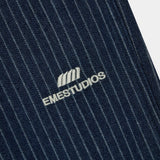 Trip Navy Denim Pants Pants Eme Studios