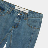 O2 Flare Vintage Grey Pants Woman Pants Eme Studios