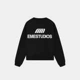 Uniform Shadow Oversized Crewneck Sweatshirts Eme Studios