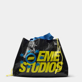 Saving Black Shopping Bag Accesories Eme Studios