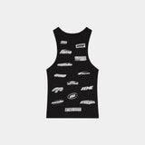 Prad Black Tank Top T-shirts Eme Studios