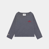 Rhodes Navy Long Sleeve T-shirts Eme Studios