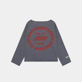 Rhodes Navy Long Sleeve T-shirts Eme Studios