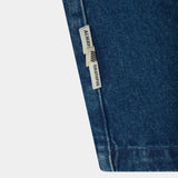 Jacker Deep Blue Denim Shorts Shorts Eme Studios