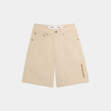 Jacker Off Sand Denim Shorts Shorts Eme Studios