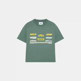 WCC Wreath Green Oversized Tee T-shirts Eme Studios