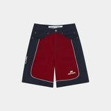 Dual Cherry Denim Shorts Shorts Eme Studios