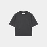 Distressed Shadow Oversized Tee T-shirts Eme Studios