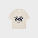 Double Patch Grey Oversized Tee T-shirts Eme Studios