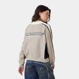 Chully Off Sand Knit Polo Knitwear Eme Studios