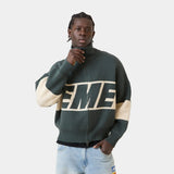 Thrill Hunt Zipper Knit Knitwear eme