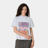 By Your Name Heather Grey Oversized Tee T-shirts Eme Studios