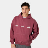 Odd Cabernet Oversized Hoodie Hoodies Eme Studios