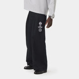 Heritage Navy Tailored Pants Pants Eme Studios